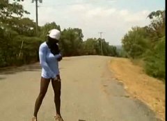 Tranny hitcher, oldie but goodie.