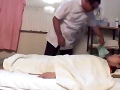 Woman get a massage and a fuck iii .